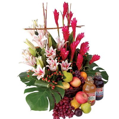 Fruit Bouquet Basket Hamper | Fruity Start – Fruit Bouquet