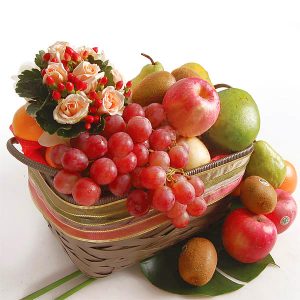 Fruit Bouquet Malaysia - Summer Treats fruit basket | FruitoGift