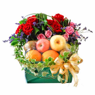 Fruit Gift Box Bouquet Hamper 