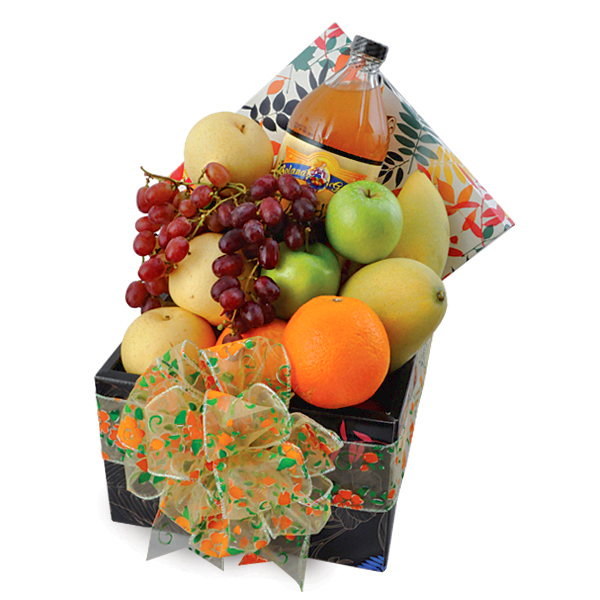 Fruit Hamper Malaysia - Apple-Cider-Goodness get well soon gift hamper | FruitoGift
