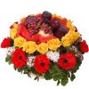 Fruit flower basket Malaysia - Feliz fruit hamper