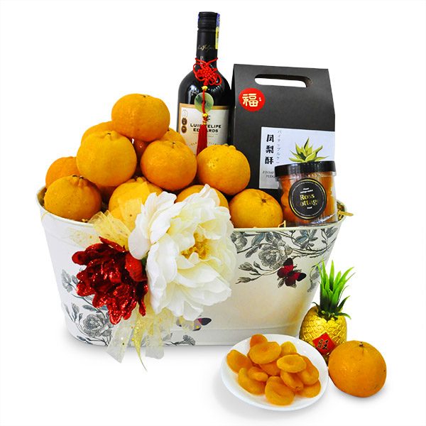 CNY Hamper Delivery Malaysia - Godsend Fortune CNY Hampers | FruitoGift
