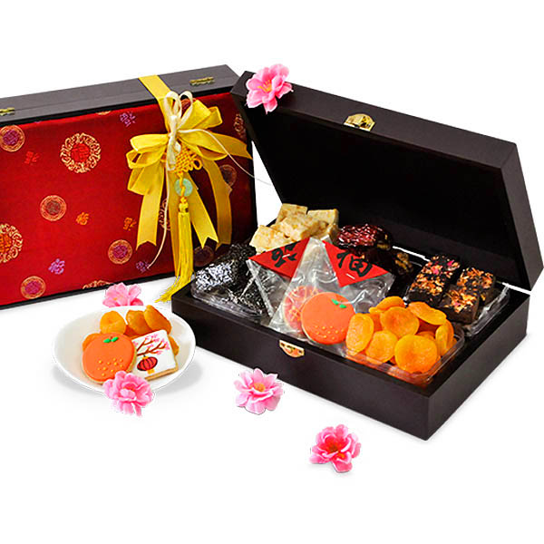 Chinese New Year Gifts Delivery Malaysia - Wealth Aplenty CNY Corporate Hampers | FruitoGift