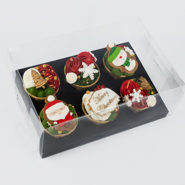 Christmas Buttercream - Christmas Cupcakes delivery Malaysia | FruitoGift