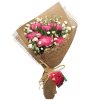 Flower Bouquet Merry Carnations - Fresh Flower Posy Hand Bouquet