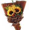Sunflower Bouquet-Sunflower Ode hand bouquet delivery Malaysia