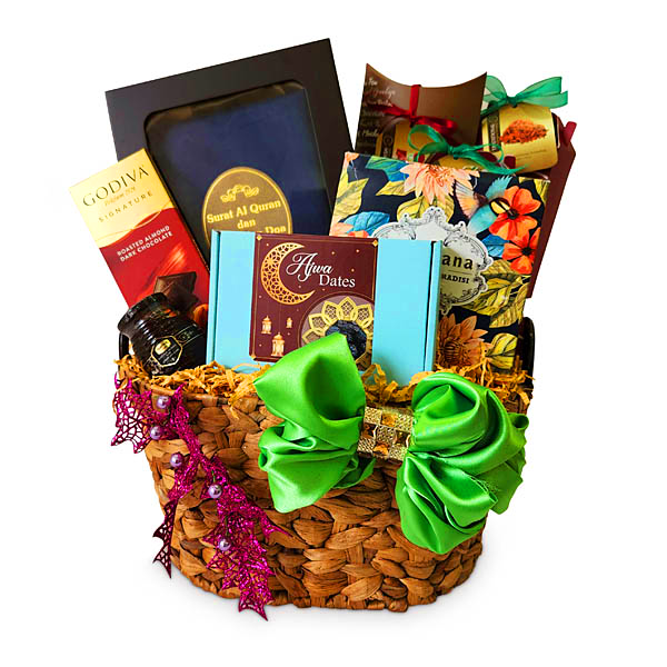 Hari Raya Hamper Ramadan Gifts Malaysia - Itibar Hari Raya Hamper Gift Basket | FruitoGift