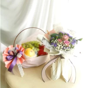 Fruit Basket Ipoh Perak Delivery - Petite Fresh Fruit Basket Gifts | FruitoGift