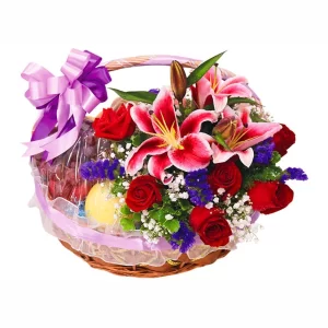Kuching Fruit Basket Gift Hamper Delivery - Thoughtful Wholesome Fruit Basket Sarawak | FruitoGift