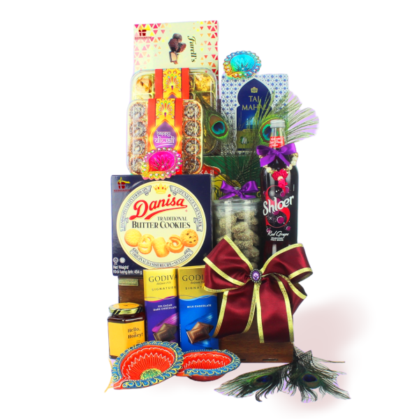 Diwali Gifts Malaysia - Glittering - Diwali Gifts Hamper | FruitoGift