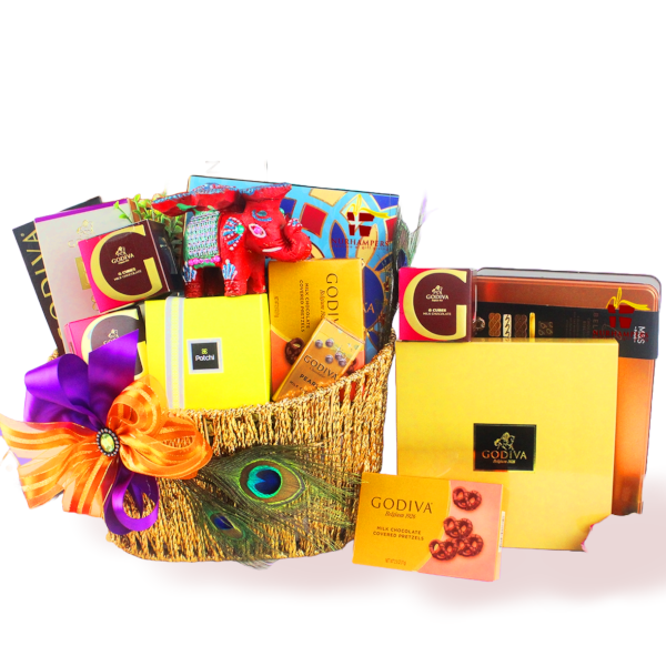 Diwali Gifts Malaysia - Golden Glow - Diwali Gifts Hamper | FruitoGift