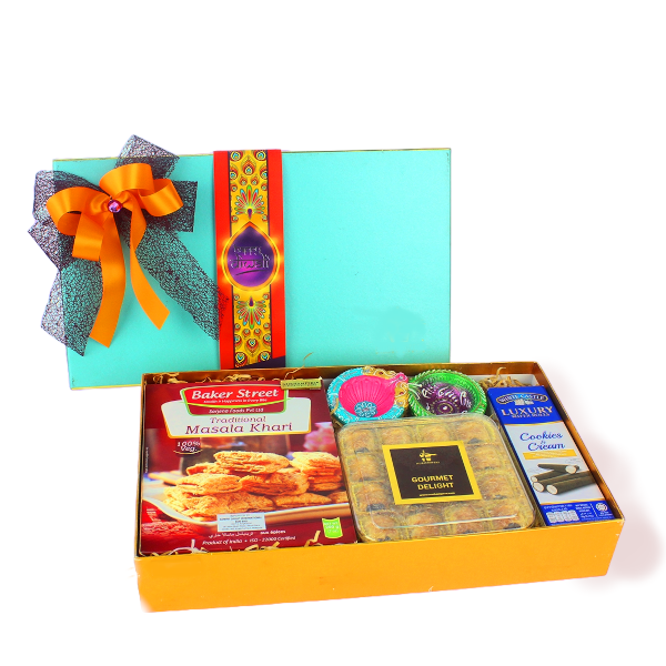 Diwali Gifts Malaysia - Joyous Diwali Gift Box | FruitoGift